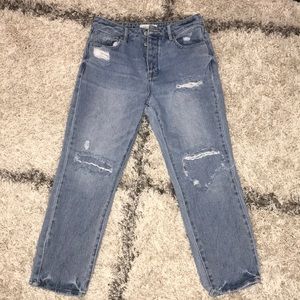 PacSun Ripped Mom Jeans